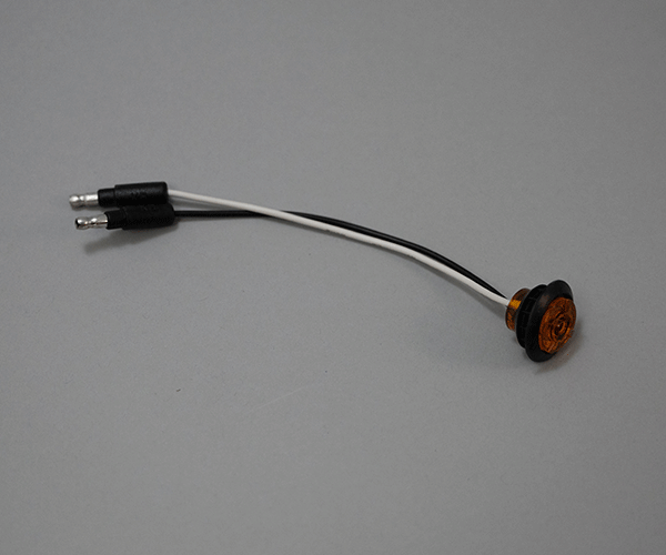 3/4" Round Clearance Light - Amber